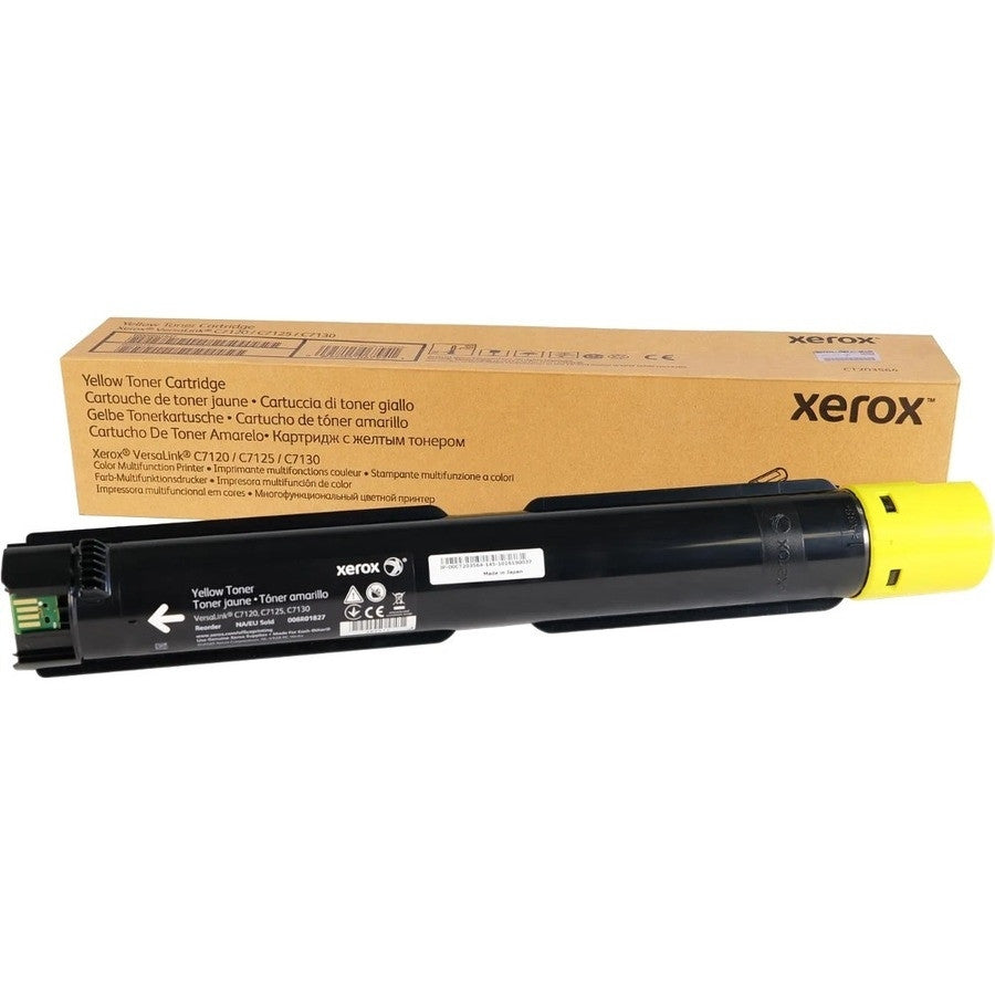 Xerox Yellow Extra High Capacity Toner Cartridge Yields 18,500 Pages 006R01827 Xerox