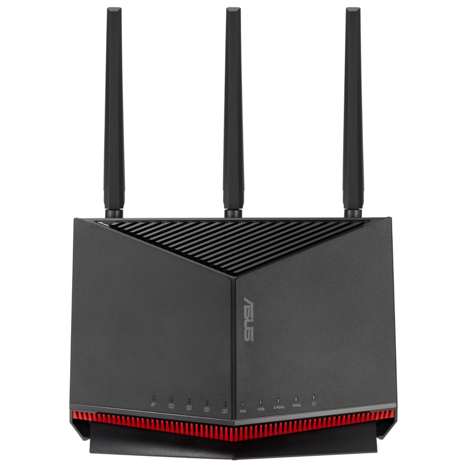 ASUS RT-BE86U wireless router 10 Gigabit Ethernet Dual-band (2.4 GHz / 5 GHz) Black - RT-BE86U - eCommerce Business Prime