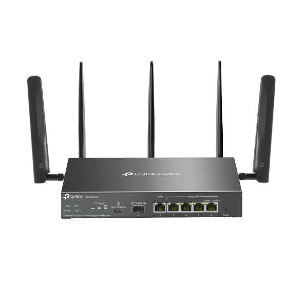 TP-Link Omada 4G+ Cat6 AX3000 Gigabit VPN Router - ER706W-4G - eCommerce Business Prime