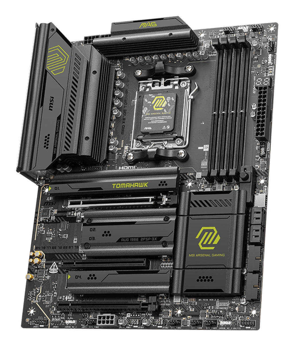 MSI MAG X870E TOMAHAWK WIFI motherboard AMD X870E Socket AM5 ATX - X870ETMAHAWKWIFI - eCommerce Business Prime