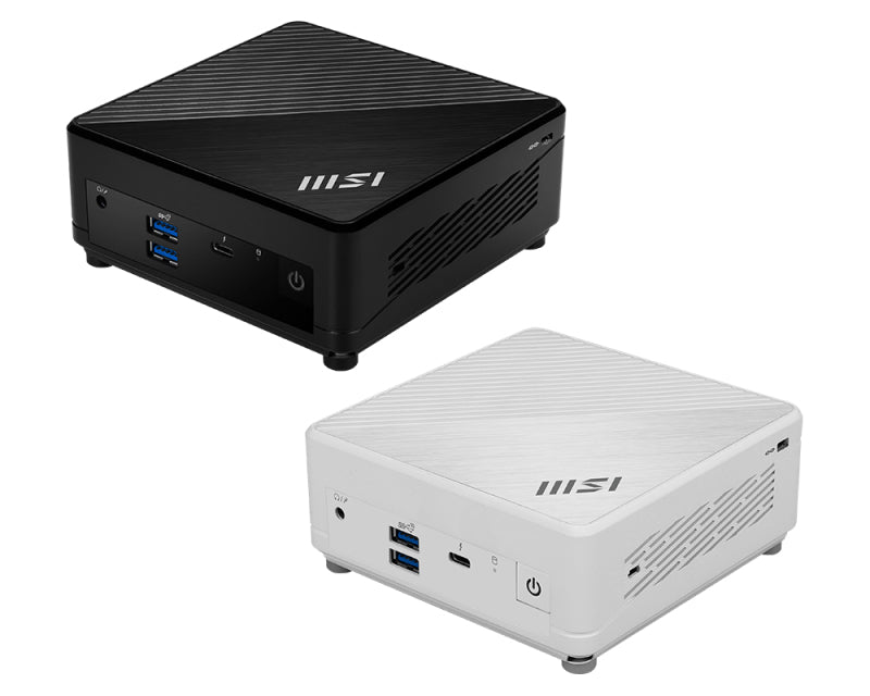 MSI Cubi 12M 015BUS Intel® Core™ i5 i5-1235U DDR4-SDRAM HDD+SSD Mini PC Workstation Black, White - CUBI512M015B - eCommerce Business Prime