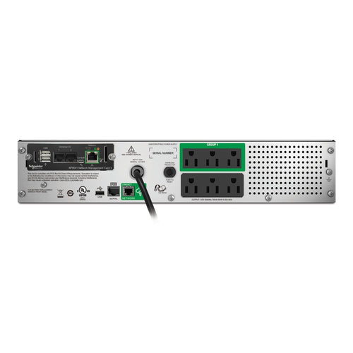 APC SMT750RM2UCNC uninterruptible power supply (UPS) Line-Interactive 0.75 kVA 0.4 W 6 AC outlet(s) - SMT750RM2UCNC - eCommerce Business Prime