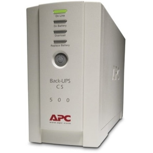 APC Back-UPS CS 500 - 500VA/300W - 2.4 Minute Full Load - 3 x IEC 320-C13, 1 x IEC 320-C13 - Battery/Surge-protected, 2 - eCommerce Business Prime