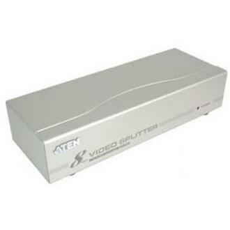 Aten 8 port Video Splitter-TAA Compliant - 1 x Computer, 8 x Monitor - 1792 x 1344 @ 60Hz - SVGA, XGA - VS98A - eCommerce Business Prime