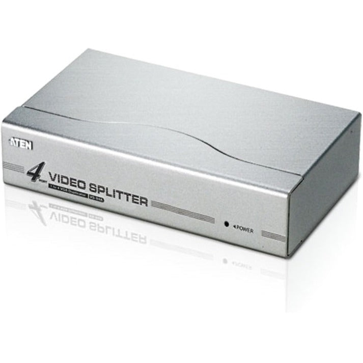 Aten 4 port Video Splitter - 1 x Computer, 4 x Monitor - 1920 x 1440 @ 60Hz - SVGA, XGA - VS94A - eCommerce Business Prime