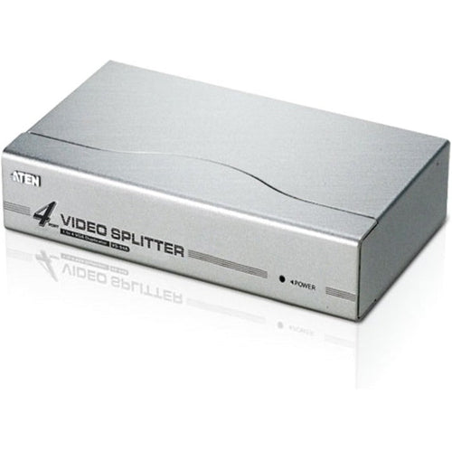 Aten 4 port Video Splitter - 1 x Computer, 4 x Monitor - 1920 x 1440 @ 60Hz - SVGA, XGA - VS94A - eCommerce Business Prime
