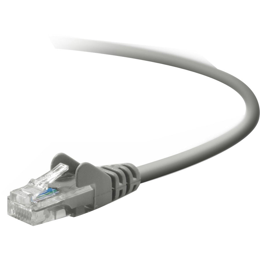 Belkin Cat5e Network Cable - RJ-45 Male Network - RJ-45 Male Network - 6ft - Gray - A3L791-06 - eCommerce Business Prime