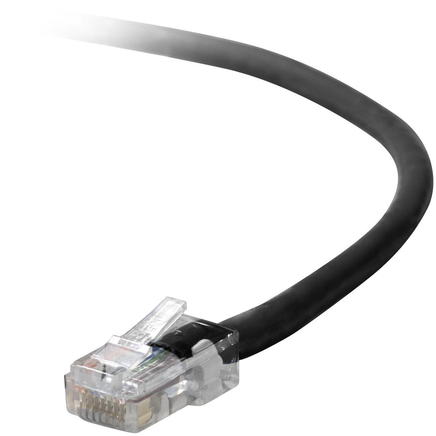 Belkin Cat5e Network Cable - RJ-45 Male Network - RJ-45 Male Network - 10ft - Black - A3L791-10-BLK-S - eCommerce Business Prime