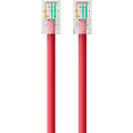 Belkin Cat5e Patch Cable - RJ-45 Male Network - RJ-45 Male Network - 25ft - Red - A3L791-25-RED - eCommerce Business Prime