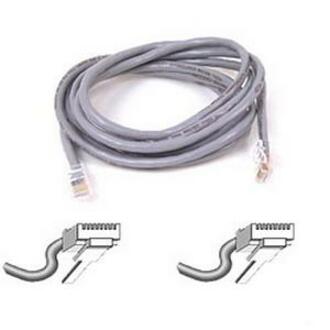 Belkin Cat5e Patch Cable - RJ-45 Male Network - RJ-45 Male Network - 25ft - Gray - A3L791-25-H - eCommerce Business Prime