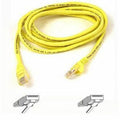 Belkin Cat5e Network Cable - RJ-45 Male Network - RJ-45 Male Network - 4ft - Yellow - A3L791-04-YLW - eCommerce Business Prime