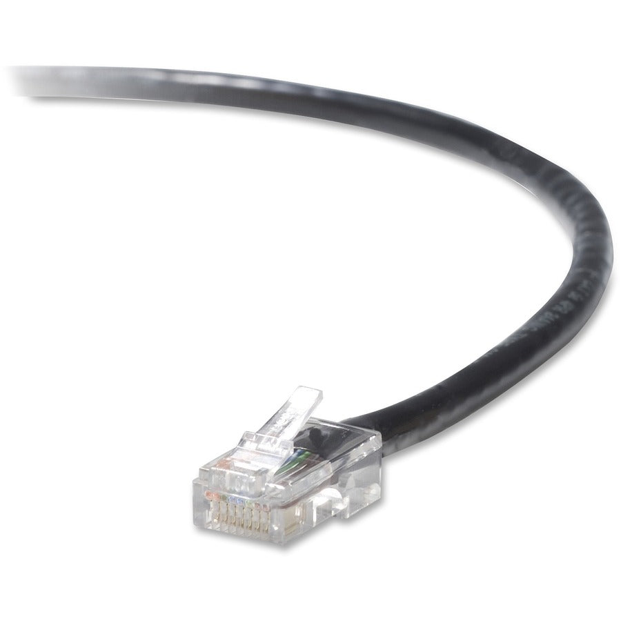 Belkin Cat5e Network Cable - RJ-45 Male Network - RJ-45 Male Network - 15ft - Black - eCommerce Business Prime