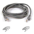 Belkin Cat5e Patch Cable - RJ-45 Male Network - RJ-45 Male Network - 4ft - Gray - A3L791-04-S - eCommerce Business Prime