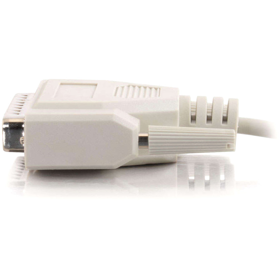 C2G 6ft DB9 Female to DB25 Male Modem Cable - DB-9 - DB-25 Male - 6ft - Beige - 02518 - eCommerce Business Prime