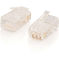 C2G RJ45 Cat5E Modular Plug - 1 Pack - RJ-45 Network Male - Transparent - 11380 - eCommerce Business Prime