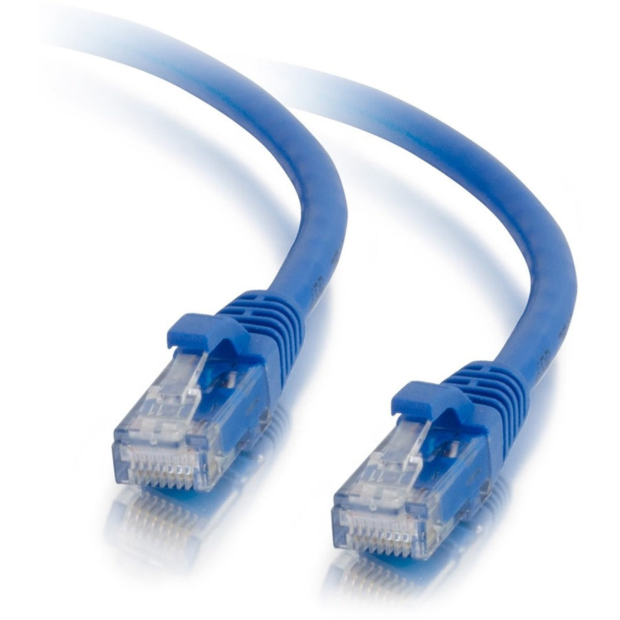C2G 3ft Cat5e Ethernet Cable - Snagless Unshielded (UTP) - Blue - Cat5e for Network Device - RJ-45 Male - RJ-45 Male - 3ft - Blue - 15178 - eCommerce Business Prime