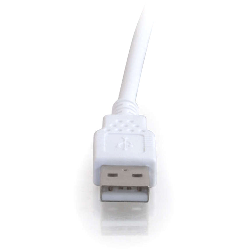 C2G 3m (10ft) USB Extension Cable - USB 2.0 A to USB A - M/F - Type A Male - Type A Female - 9.84ft - White - 26686 - eCommerce Business Prime