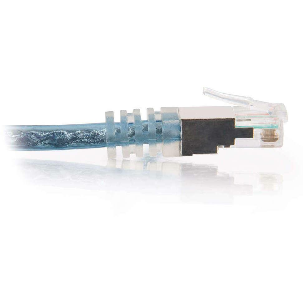 C2G 6ft RJ11 High Speed Internet Modem Cable - RJ-11 Male - RJ-11 Male - 6ft - Transparent Blue - 28721 - eCommerce Business Prime