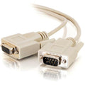 C2G 15ft DB9 M/F Extension Cable - Beige - DB-9 Male - DB-9 Female - 15ft - White - 02713 - eCommerce Business Prime