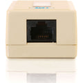 C2G 1-Port Cat5E Surface Mount Box - White - White - 03835 - eCommerce Business Prime