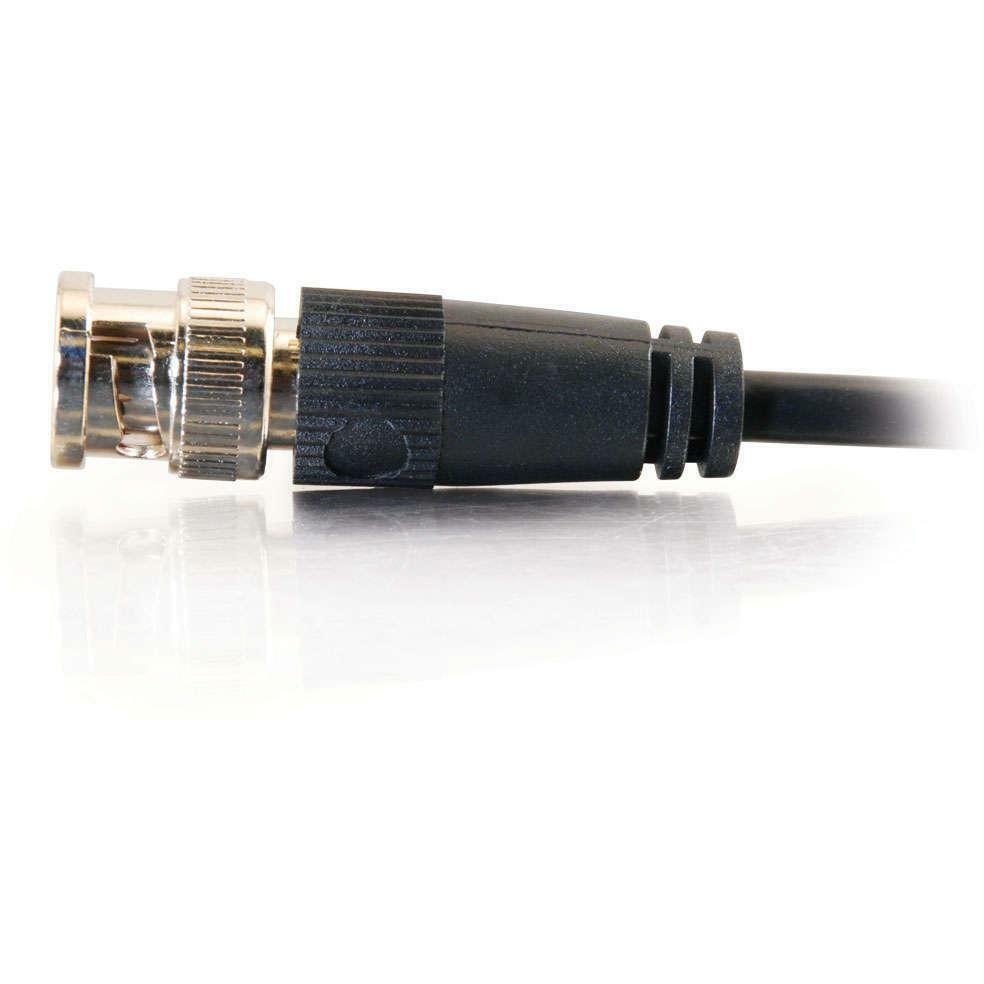 C2G 25ft RG58 BNC Thinnet Coax Cable - BNC Male - BNC Male - 25ft - Black - 03188 - eCommerce Business Prime