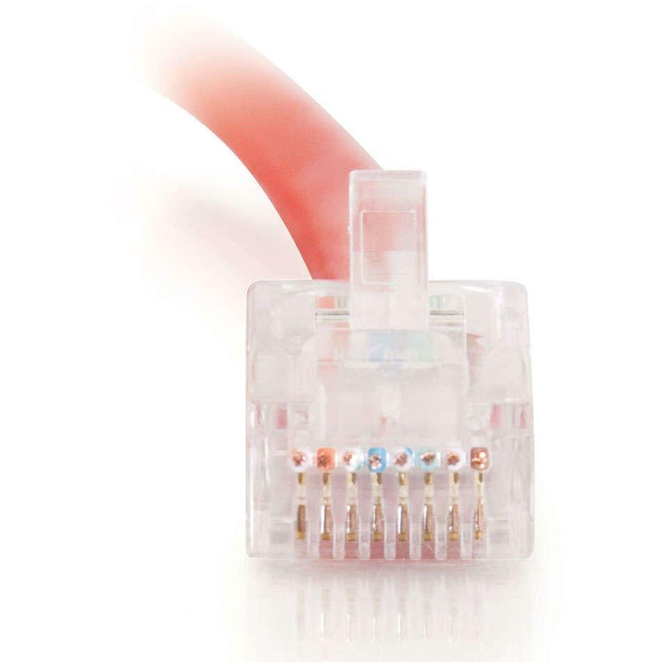 C2G-25ft Cat5e Non-Booted Crossover Unshielded (UTP) Network Patch Cable - Red - Category 5e for Network Device - RJ-45 Male - RJ-45 Male - Crossover - 25ft - Red - 26709 - eCommerce Business Prime
