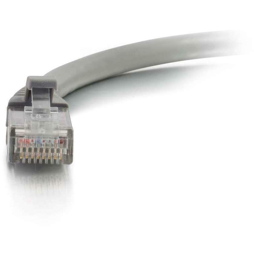 C2G 25ft Cat5e Snagless Unshielded (UTP) Network Patch Ethernet Cable-Gray - Category 5e for Network Device - RJ-45 Male - RJ-45 Male - 25ft - Gray - 15211 - eCommerce Business Prime