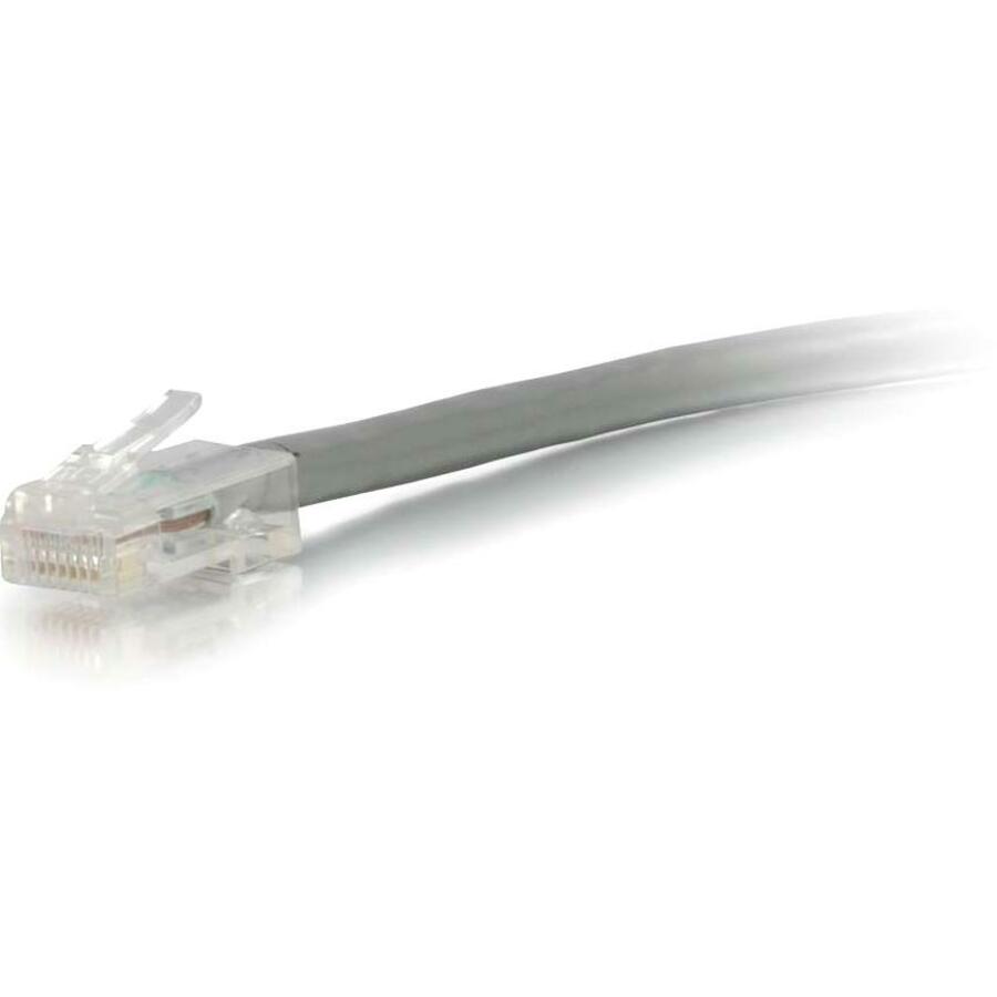 C2G-3ft Cat5e Non-Booted Unshielded (UTP) Network Patch Cable - Gray - Category 5e for Network Device - RJ-45 Male - RJ-45 Male - 3ft - Gray - 22672 - eCommerce Business Prime