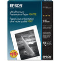 Epson Inkjet Photo Paper - White - 104 Brightness - 94% Opacity - Letter - 8 1/2" x 11" - 49 lb Basis Weight - Matte - 50 / Pack - eCommerce Business Prime