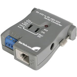StarTech.com RS-232 to RS485/422 Serial Converter - Transceiver - RS-232 - RS-422 - RS-485 - serial RS-232 - serial RS-422 - serial RS-485 - RJ-11 - terminal block (screw) / 25 pin D-Sub (DB-25) - IC485S - eCommerce Business Prime