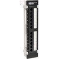 Tripp Lite 12-Port Cat5e Cat5 Wall Mount Patch Panel 568B 110 Punch TAA GSA - 568B, RJ45 Ethernet" - N050-012 - eCommerce Business Prime