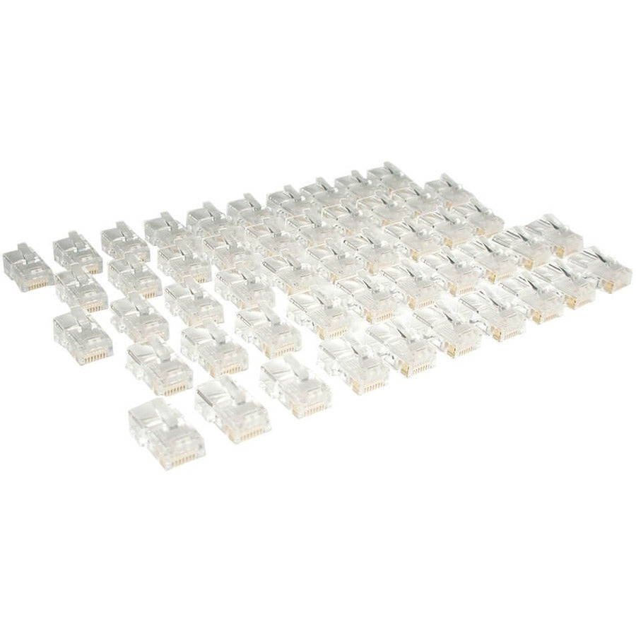 Tripp Lite 50PK Cat5e Cat5 RJ45 Modular Connectors for Stranded Cat5e Cable - RJ-45 - N031-050 - eCommerce Business Prime