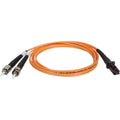 Tripp Lite 2M Duplex Multimode 62.5/125 Fiber Optic Patch Cable MTRJ/ST 6' 6ft 2 Meter - MT-RJ Male - ST Male - 6ft - N308-006 - eCommerce Business Prime
