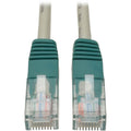 Tripp Lite 7ft Cat5e Cat5 Molded Snagless Crossover Patch Cable RJ45 Gray 7' - 7ft - 1 x RJ-45 Male - 1 x RJ-45 Male - Gray - N010-007-GY - eCommerce Business Prime