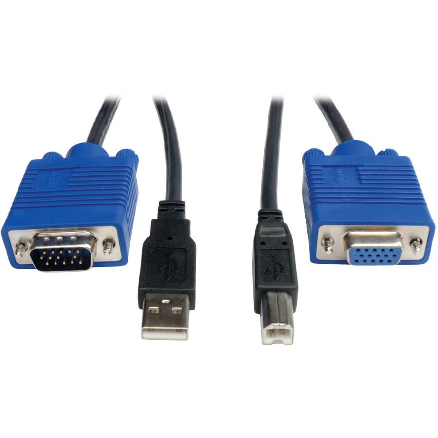 Tripp Lite 10ft KVM Switch USB Cable Kit for KVM Switch B006-VU4-R - 10ft - P758-010 - eCommerce Business Prime