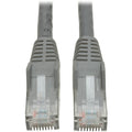 Tripp Lite 7ft Cat6 Gigabit Snagless Molded Patch Cable RJ45 M/M Gray 7' - 7ft - 1 x RJ-45 Male - 1 x RJ-45 Male - Gray - N201-007-GY - eCommerce Business Prime