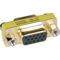 Tripp Lite Compact / Slimline Gold VGA Video Coupler Gender Changer F/F - 1 x 15-pin HD-15 Female - 1 x 15-pin HD-15 Female - P160-000 - eCommerce Business Prime