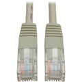 Tripp Lite 3ft Cat5e / Cat5 350MHz Molded Patch Cable RJ45 M/M Gray 3' - 3ft - 1 x RJ-45 Male - 1 x RJ-45 Male - Gray - N002-003-GY - eCommerce Business Prime
