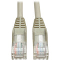 Tripp Lite 100ft Cat5e Cat5 350MHz Snagless Patch Cable RJ45 M/M Gray 100' - 100ft - 1 x RJ-45 Male - 1 x RJ-45 Male - Gray - N001-100-GY - eCommerce Business Prime