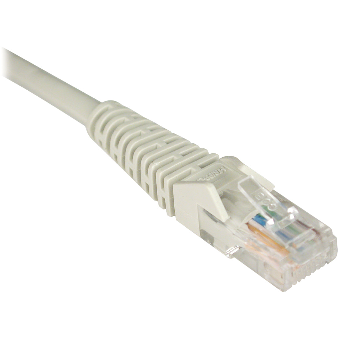 Tripp Lite Cat5e / Cat5 Snagless Molded Patch Cable RJ45 M/M Gray 25' 25ft - 25ft - 1 x RJ-45 Male - 1 x RJ-45 Male - Gray - N001-025-GY - eCommerce Business Prime