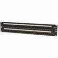 Tripp Lite 48-Port Cat5e Cat5 Rackmount Patch Panel 568B 110 Punch 2URM TAA - 568B, RJ45 Ethernet" - N052-048 - eCommerce Business Prime