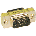 Tripp Lite Compact / Slimline Gold VGA Video Gender Changer Connector M/M - 1 x 15-pin HD-15 Male - 1 x 15-pin HD-15 Male - P158-000 - eCommerce Business Prime