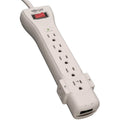 Tripp Lite Surge Protector Power Strip 120V 7 Outlet RJ11 6' Cord 1080 Joules - 7 x NEMA 5-15R - 1800 VA - 1080 J - 120 V AC Input - 120 V AC Output - Phone - eCommerce Business Prime