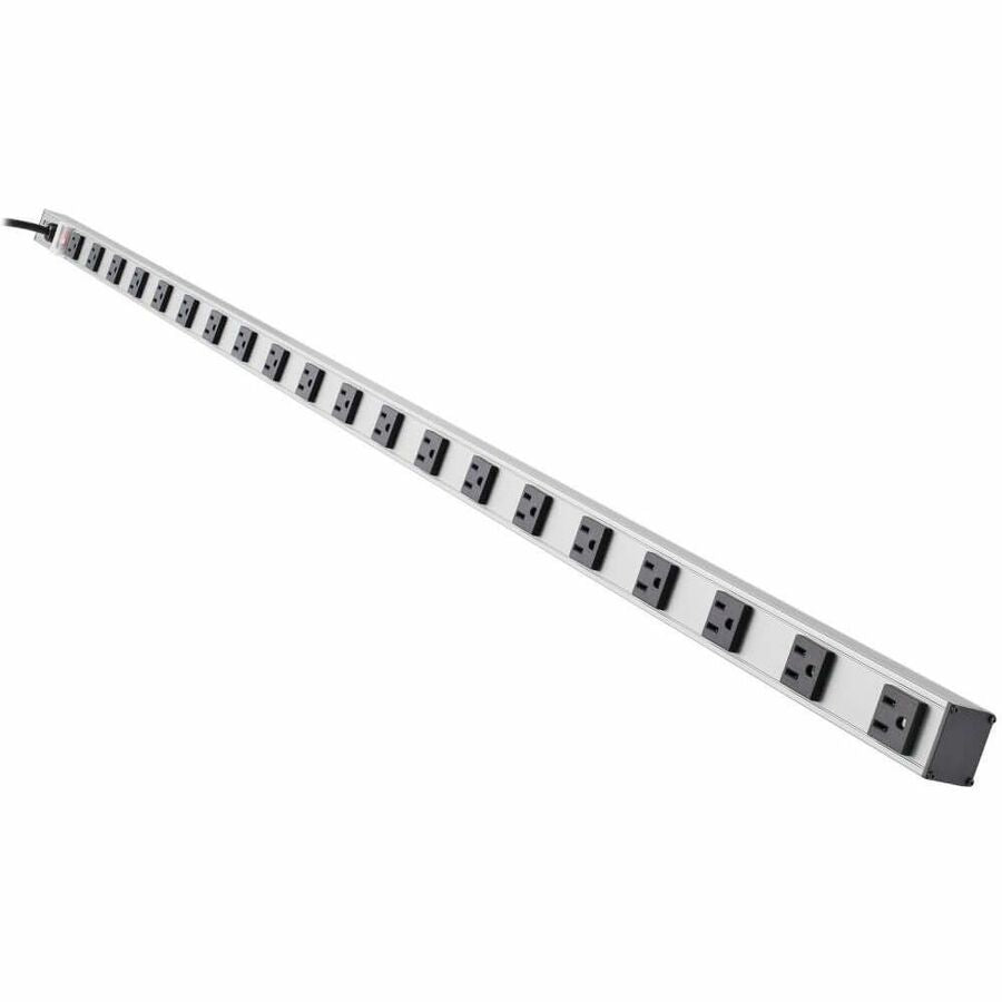 Tripp Lite Power Strip 20-Outlet Vertical 5-15R 15ft Cord Metal 60in 0URM - NEMA 5-15P - 20 NEMA 5-15R - 15ft - PS6020 - eCommerce Business Prime