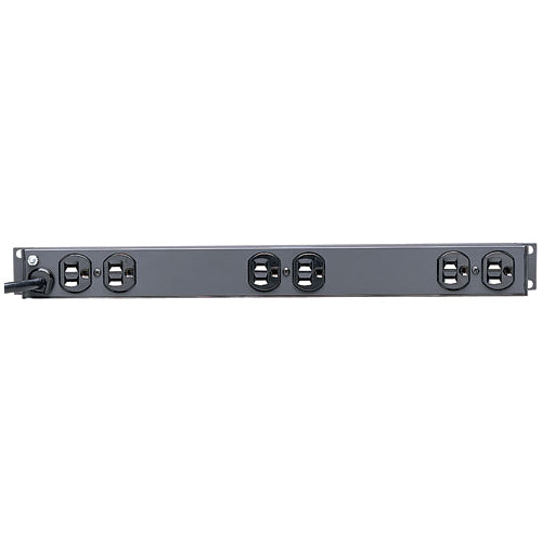 Tripp Lite Power Strip 12-Outlet Rackmount Metal 120V 5-15R 15ft Cord 1URM - NEMA 5-15P - 12 NEMA 5-15R - 15ft - RS-1215 - eCommerce Business Prime