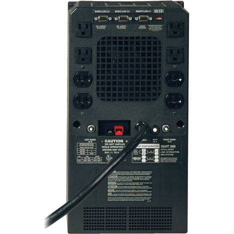 Tripp Lite UPS Smart 3000VA 2400W Tower AVR 120V XL DB9 for Servers - 3000VA/2400W - 7 Minute Full Load - 4 x NEMA 5-15R, 4 x NEMA 5-20R - SMART3000NET - eCommerce Business Prime