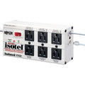 Tripp Lite Isobar Surge Protector Metal RJ11 6 Outlet 6' Cord 3330 Joules - 6 x NEMA 5-15R - 1440 VA - 3330 J - 120 V AC Input - 120 V AC Output - ISOTEL6ULTRA - eCommerce Business Prime