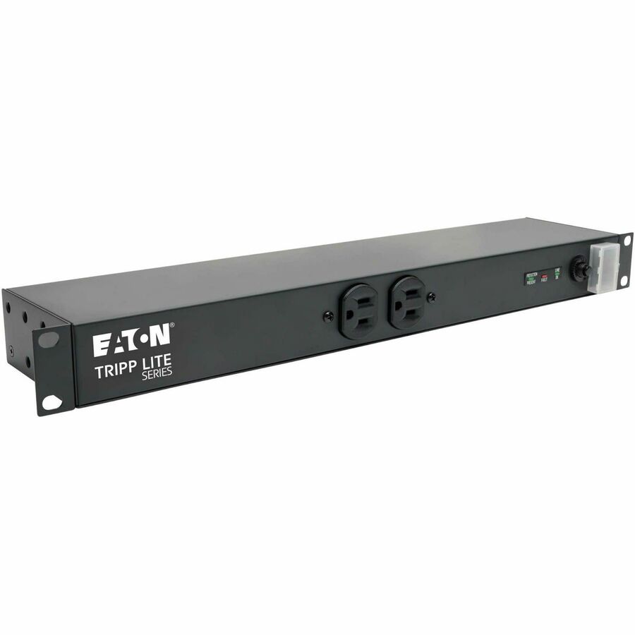 Tripp Lite Isobar Surge Protector Rackmount Metal 12 Outlet 15' Cord 1U RM - Receptacles: 12 x NEMA 5-15R - 3840J - ISOBAR12ULTRA - eCommerce Business Prime