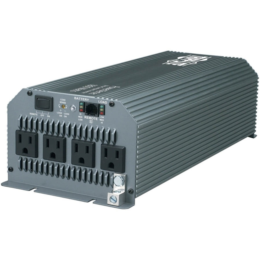 Tripp Lite Compact Inverter 1800W 12V DC to 120V AC 4 Outlets 5-15R - Input Voltage: 12 V DC - Output Voltage: 120 V AC - Continuous Power: 1.80 kW - eCommerce Business Prime