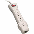 Tripp Lite Surge Protector Power Strip 120V 7 Outlet RJ11 7' Cord 2520 Joules - 7 x NEMA 5-15R - 1800 VA - 2520 J - 120 V AC Input - 120 V AC Output - eCommerce Business Prime